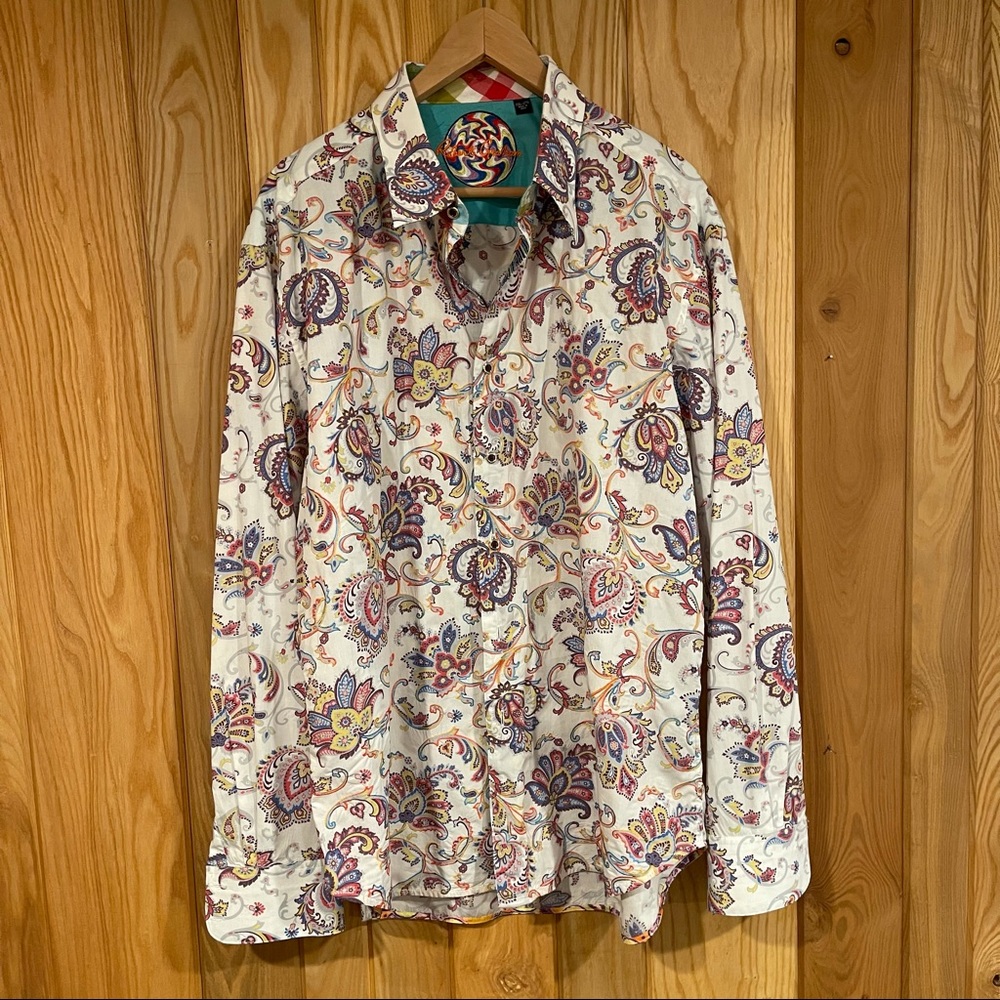Men’s Robert Graham dress shirt